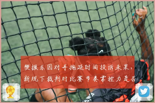 樊振东因对手拖延时间投诉未果,新规下裁判对比赛节奏掌控力是否不足?