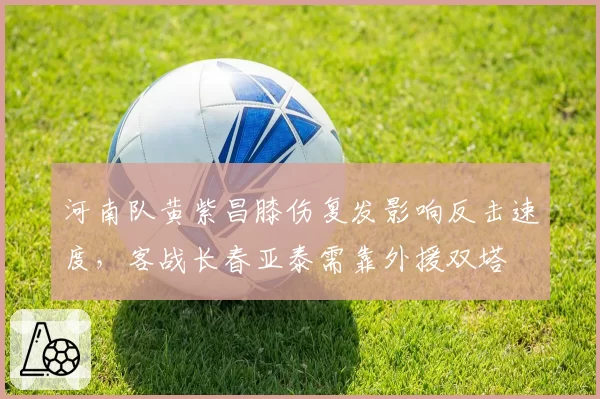 河南队黄紫昌膝伤复发影响反击速度,客战长春亚泰需靠外援双塔