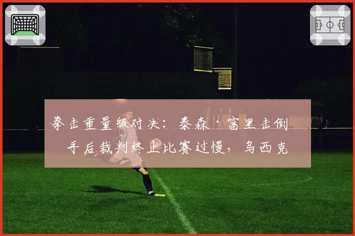 拳击重量级对决:泰森·富里击倒对手后裁判终止比赛过慢,乌西克团队抗议